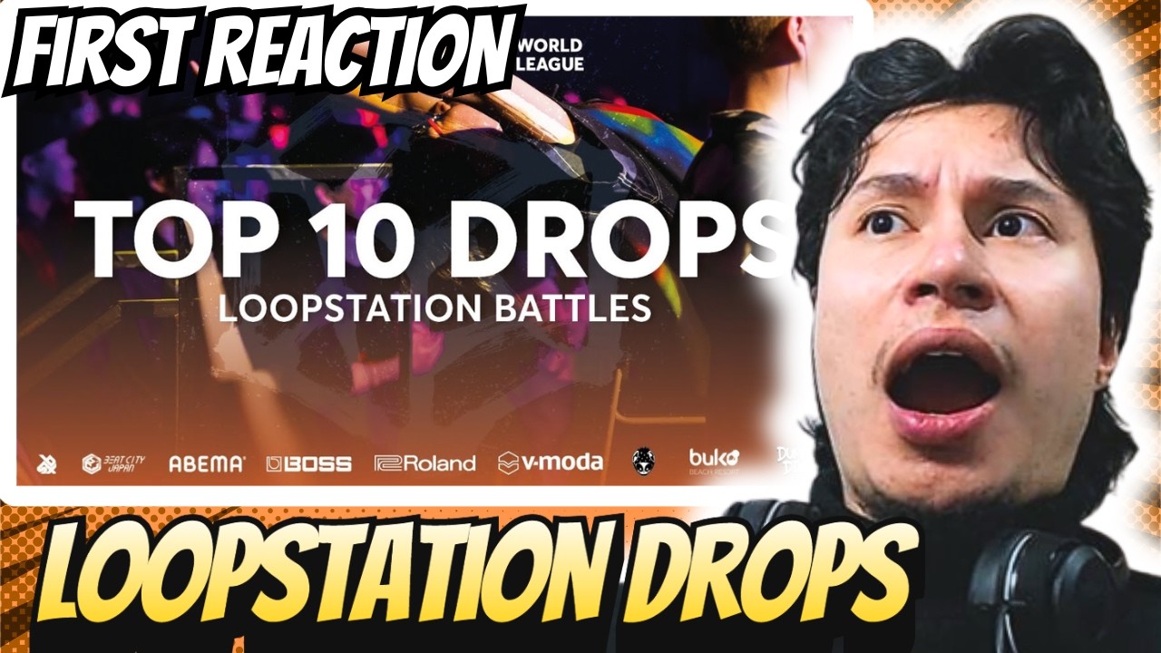 GREATEST GBB Ever?! | GBB25 Loopstation Championship - Top 10 Battle Drops | REACTION