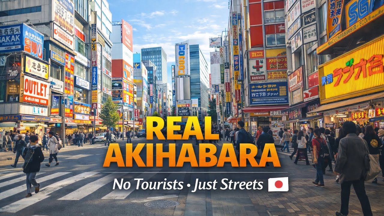 Real Walk in Akihabara Tokyo (Daytime) 平日昼の秋葉原