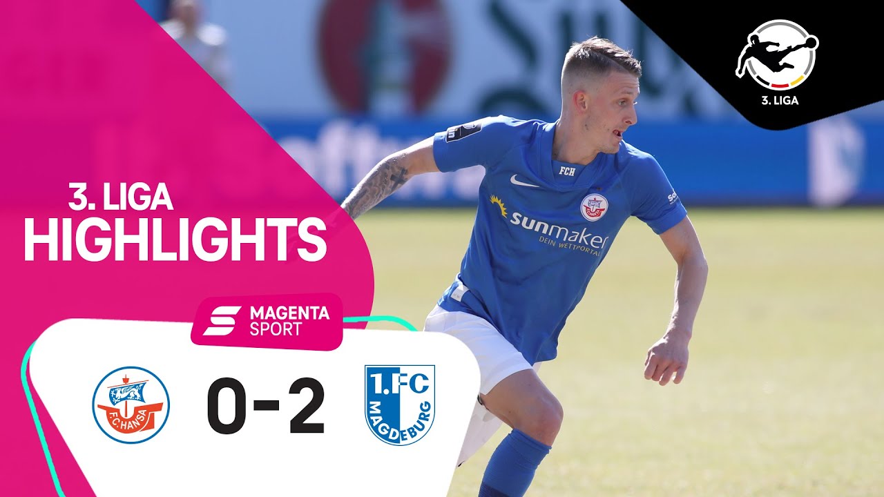 FC Hansa Rostock - 1. FC Magdeburg | 31. Spieltag, 2020/2021 | MAGENTA SPORT
