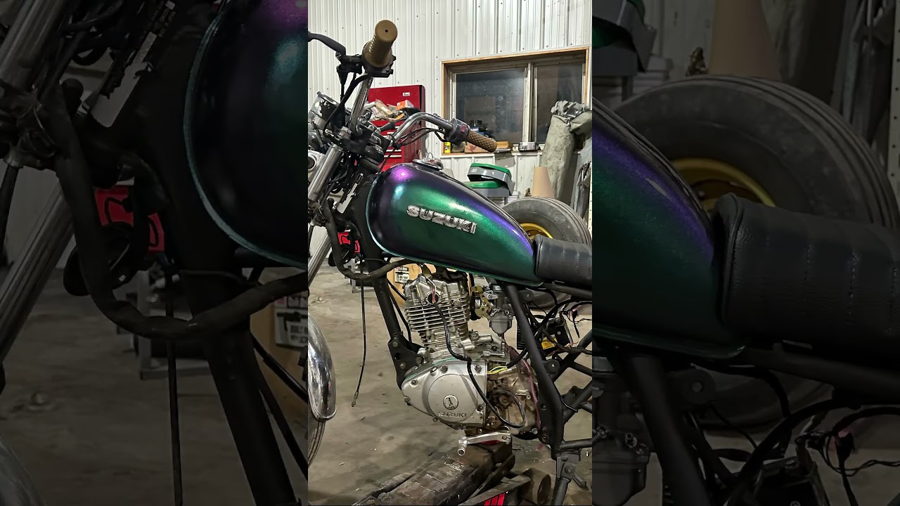 Dupli-color SHIFT on motorcycle gas tank