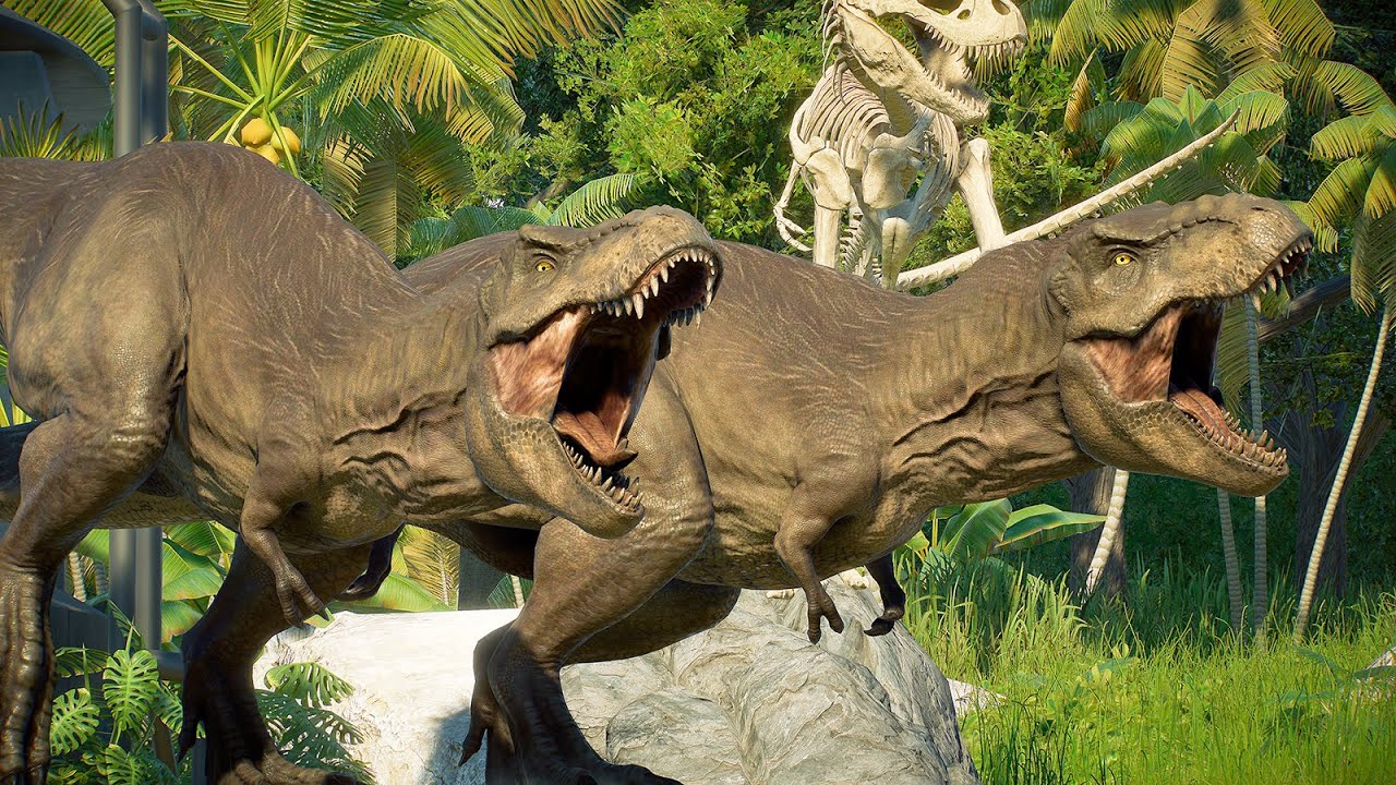 RELEASE ALL 110 TERRESTRIAL DINOSAURS ON BIOSYN SANCTUARY - Jurassic World Evolution 2