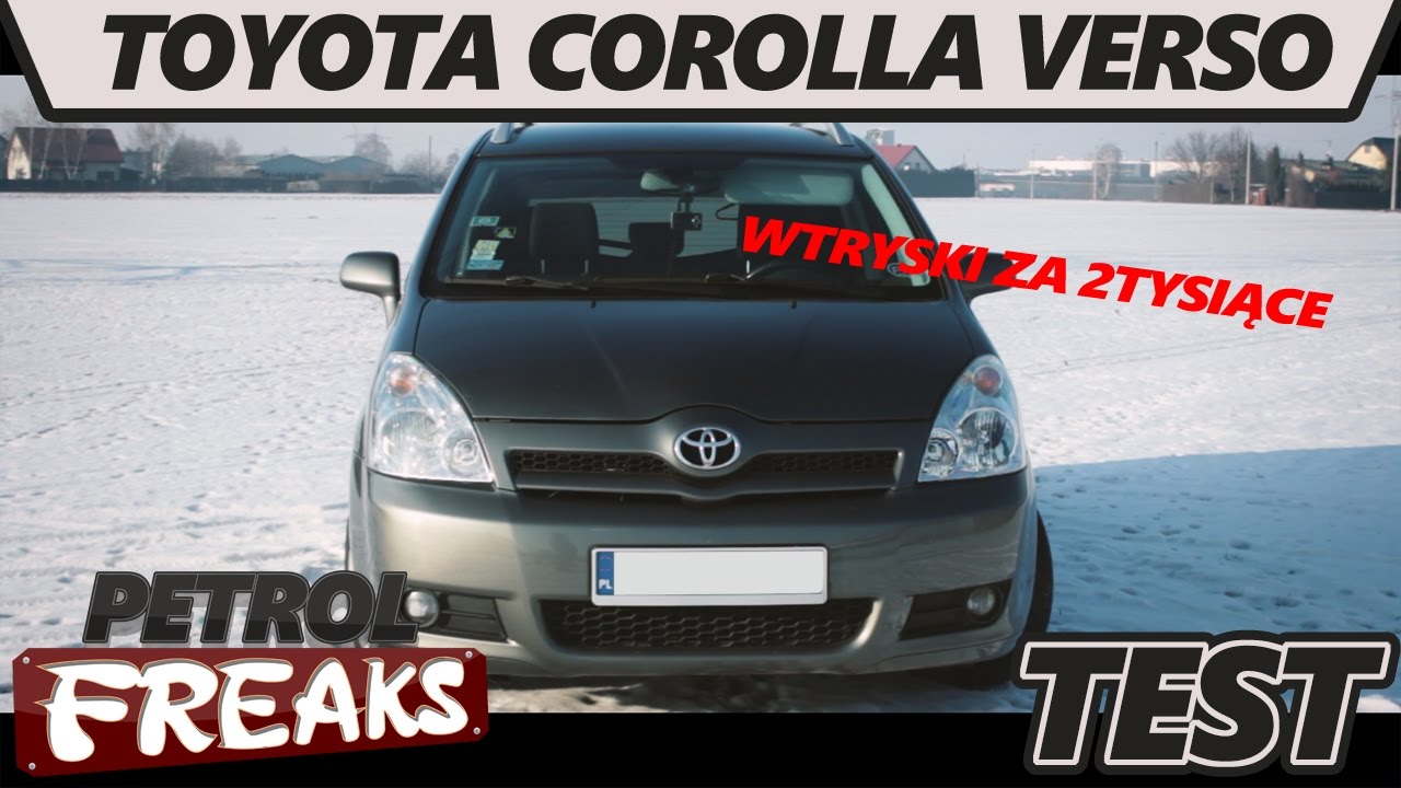 Toyota Corolla Verso 177KM - CZY DIESEL MA SENS?