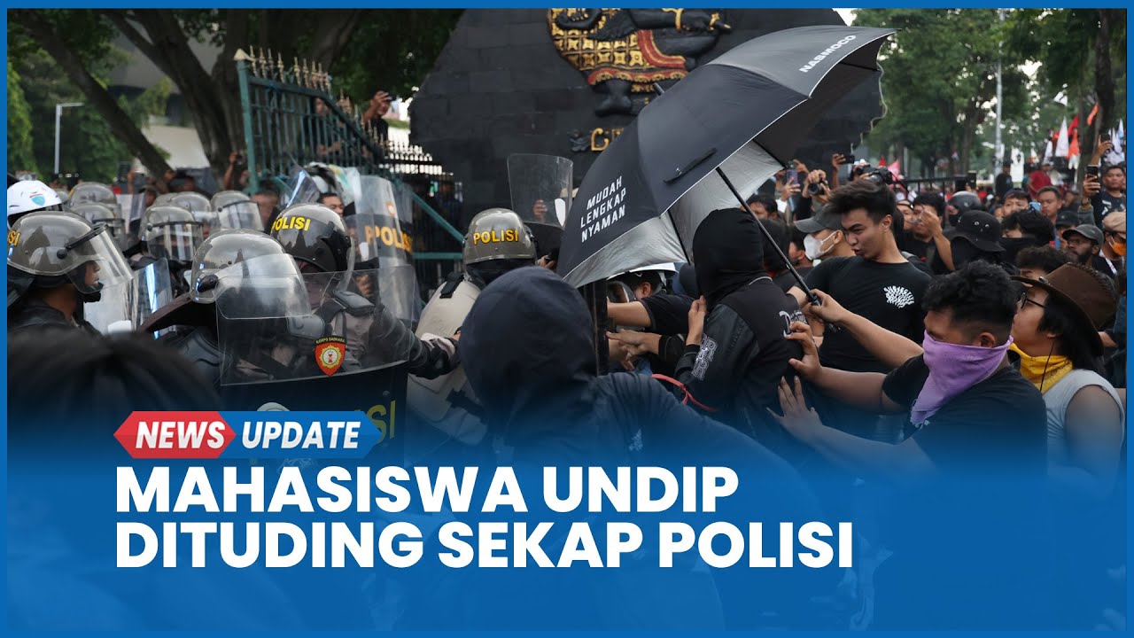 2 Mahasiswa Undip Ditangkap Dugaan Sekap Anggota Polisi Saat Demo May Day Semarang