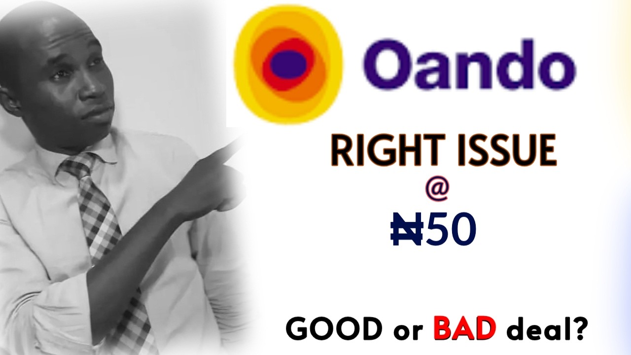 Акционерный выпуск акций OANDO Plc по цене 50 найр || Хорошая или плохая инвестиция?
