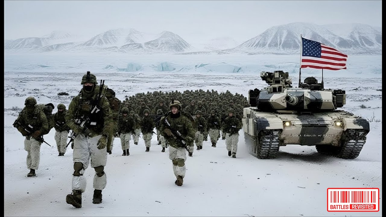 Denmark Shocked! Massive of US Marines Arrive in Greenland and the Arctic - Danish Troops on Alert