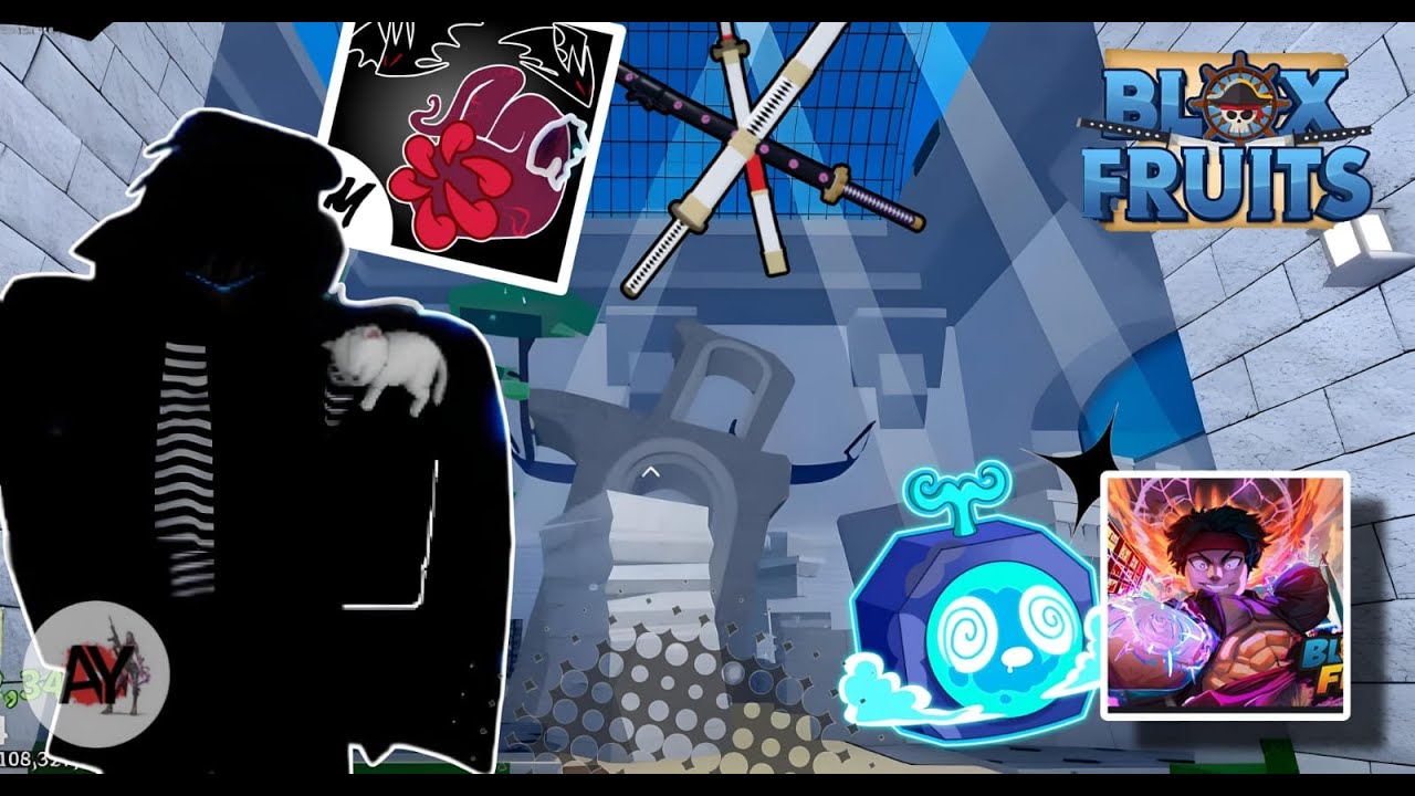 Bounty hunting with ttk and portal (old meta)| Blox Fruits!