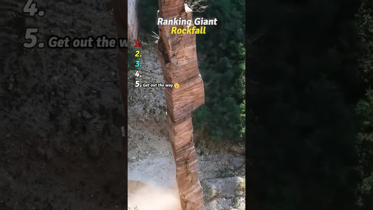 Ranking giant rockfall