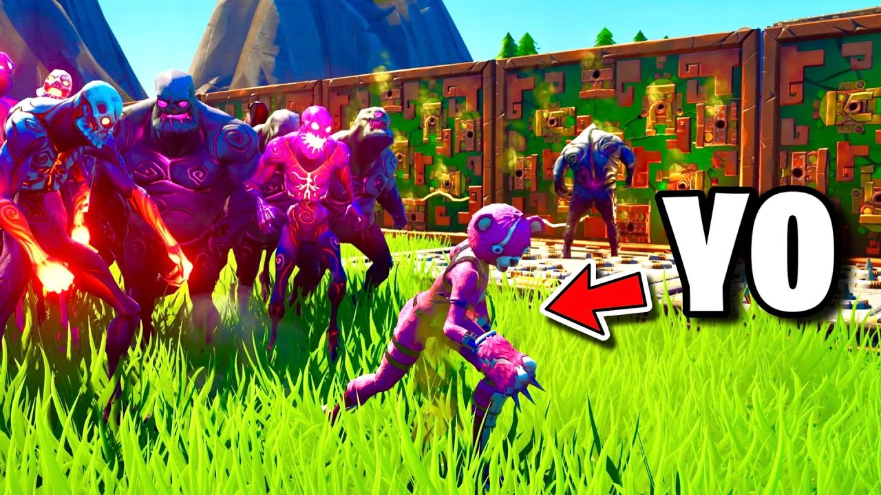 BASE MEJORADA vs INVASIÓN ZOMBIE Aquí no hay quien viva Fortnite 827