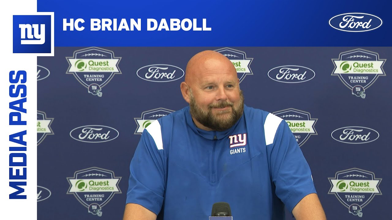 Brian Daboll on Plan for Preseason Opener | New York Giants