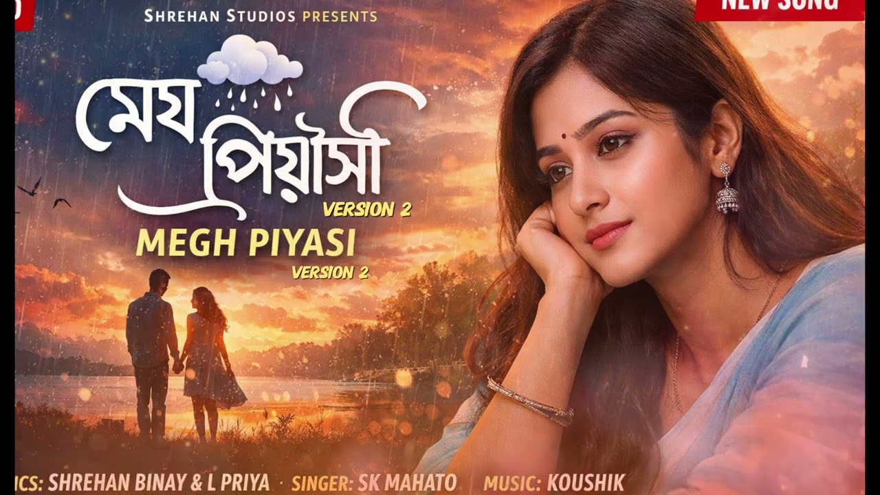 Megh Piyasi (মেঘ পিয়াসী) Version 2 - Shrehan Studios | New Bengali Song 2026