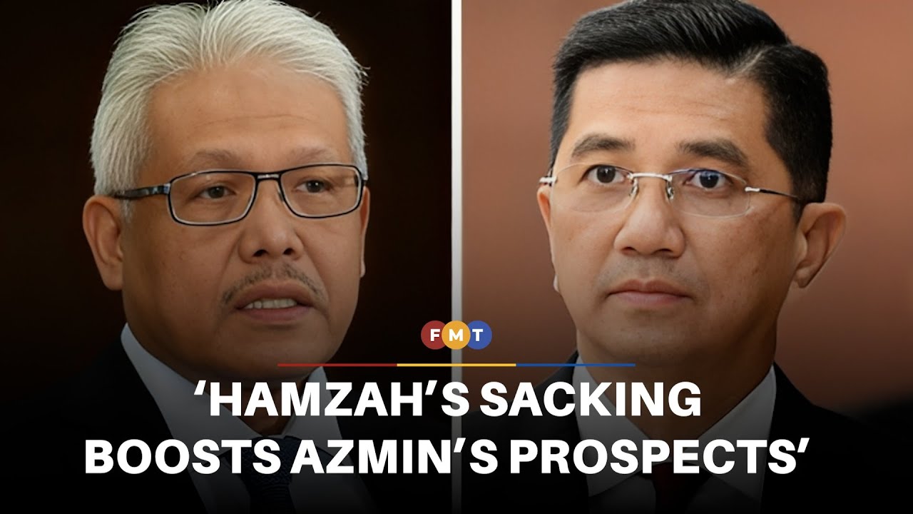 Hamzah&rsquo;s sacking boosts Azmin&rsquo;s prospects at Bersatu, says analyst