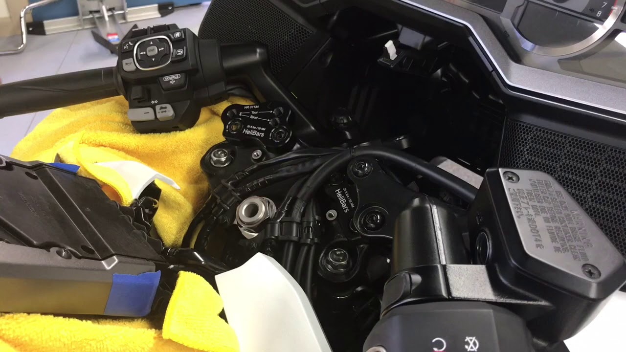 Fast 2018 GoldWing HeliBar Install (Part 2)