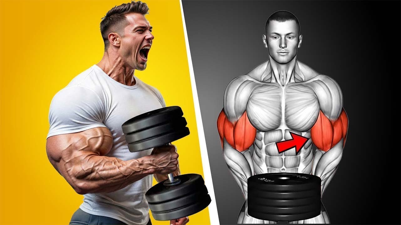 6 Arm Exercises That Actually Grow Biceps & Tricep