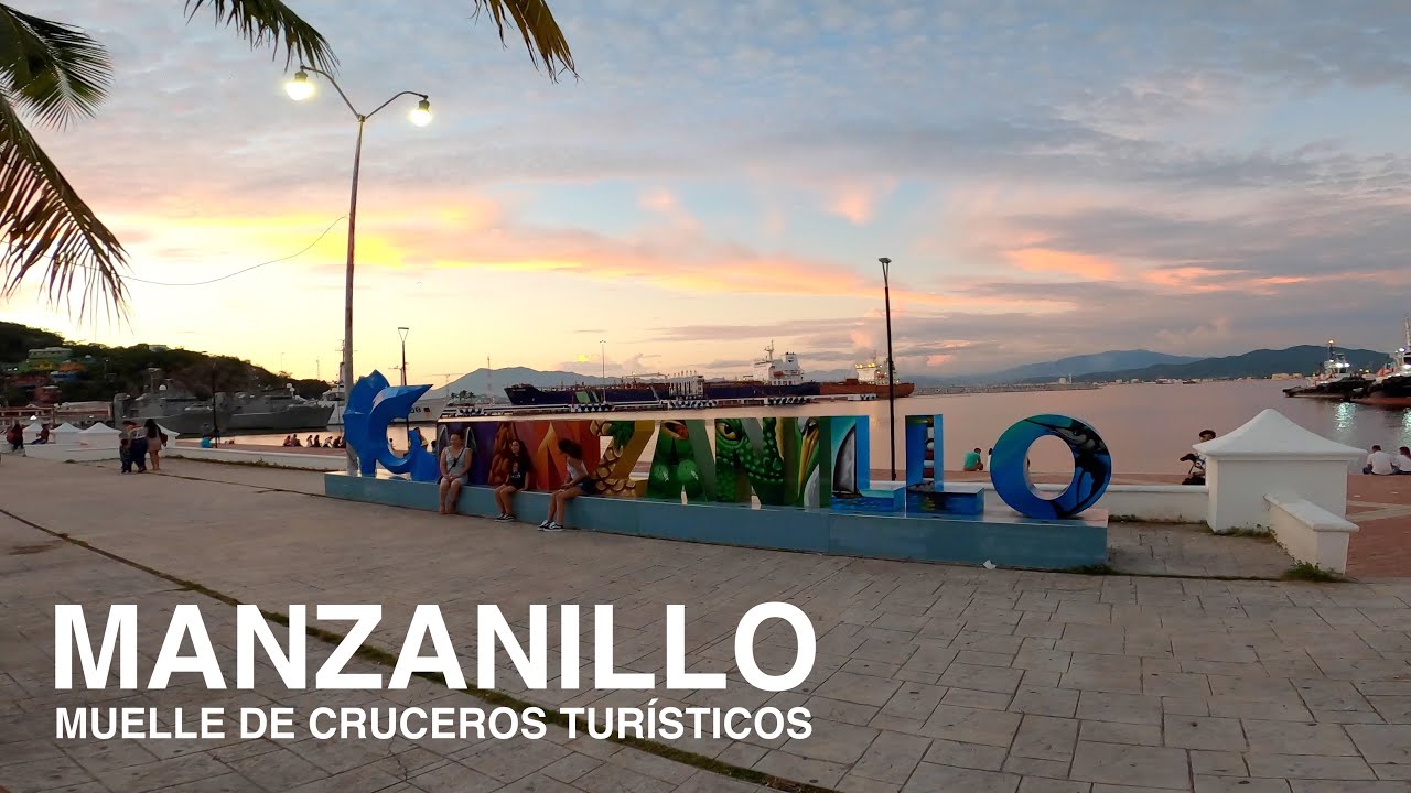 Manzanillo, Colima 4K 🛳️ |Walking Tour