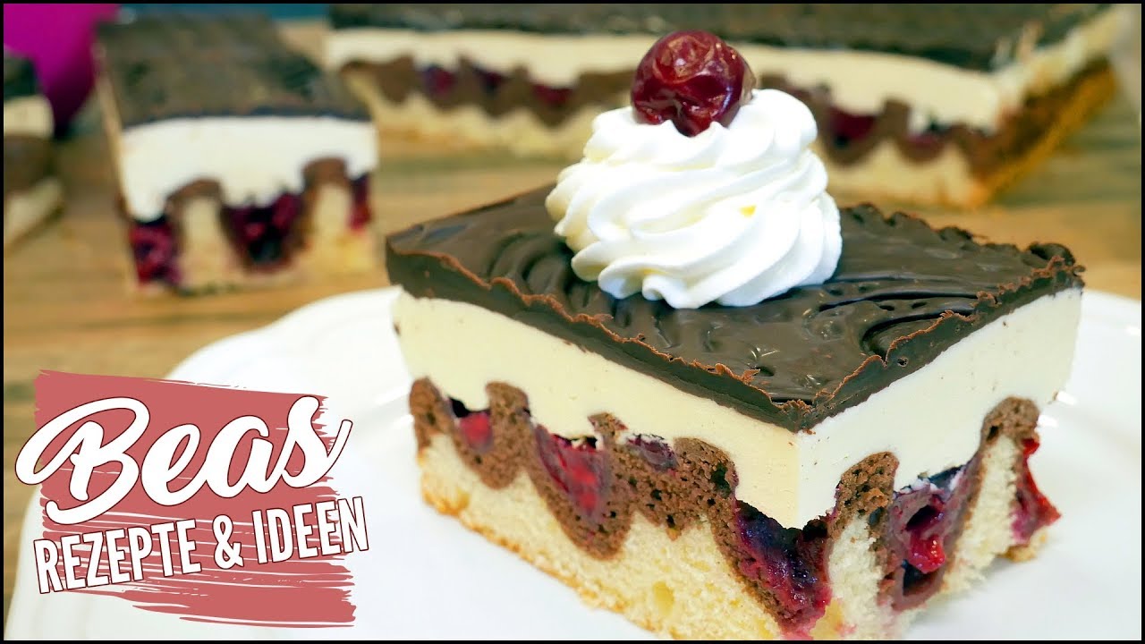 Perfektes DONAUWELLEN Rezept | Klassische Donauwelle vom Blech