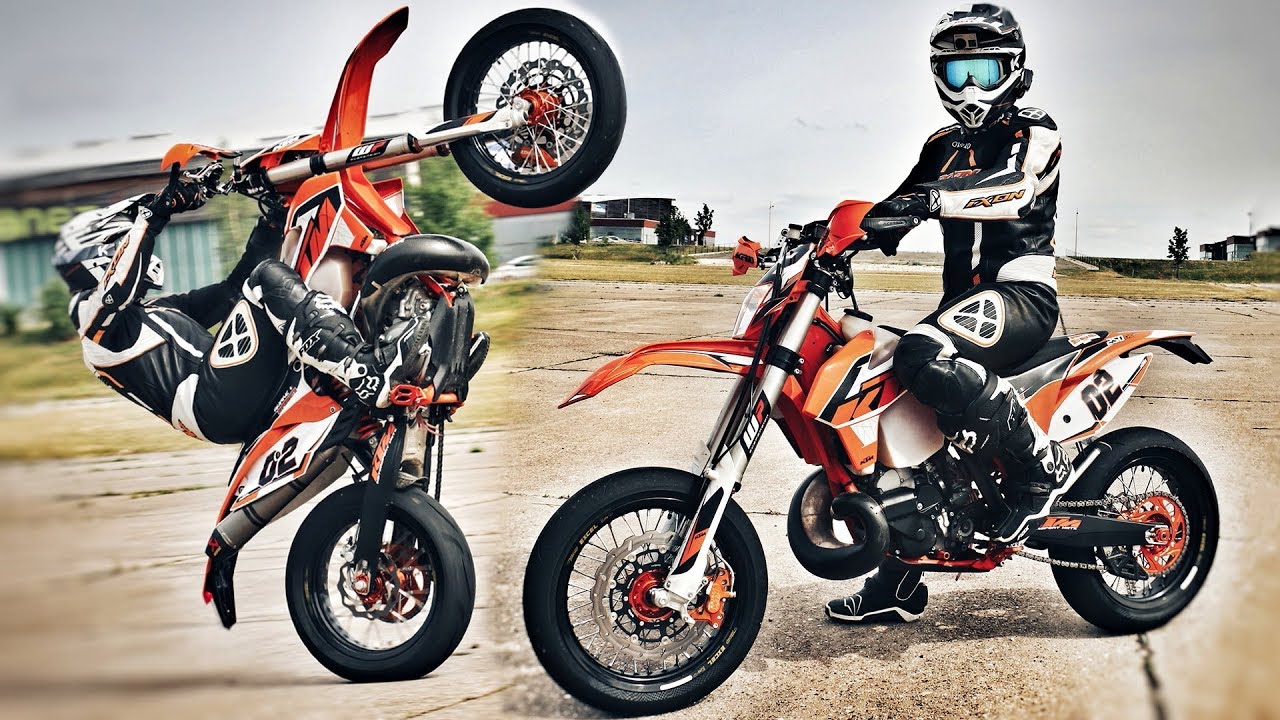 KTM 250 EXC SUPERMOTARD : UN MONSTRE !