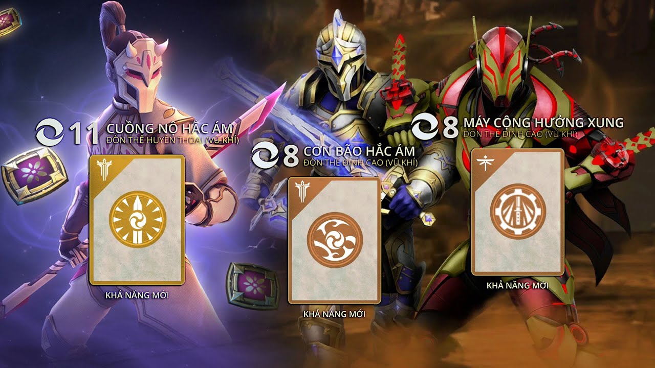 Shadow Fight 3: [Rework] Void Warden & Scourge Liquidator Set - Blossom Festival