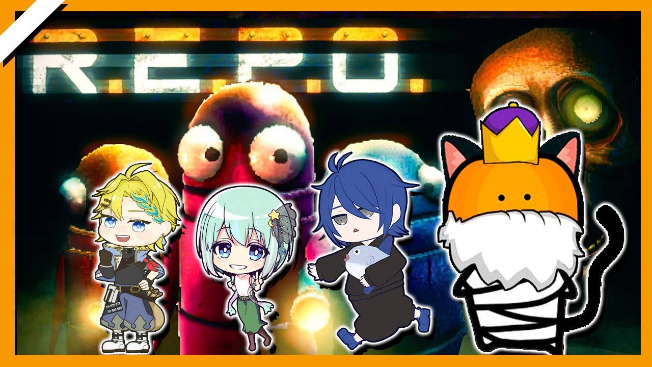 続！ハロウィンアプデコラボ配信！｜R.E.P.O. #REPO #Vtuber #初見配信 #MOD