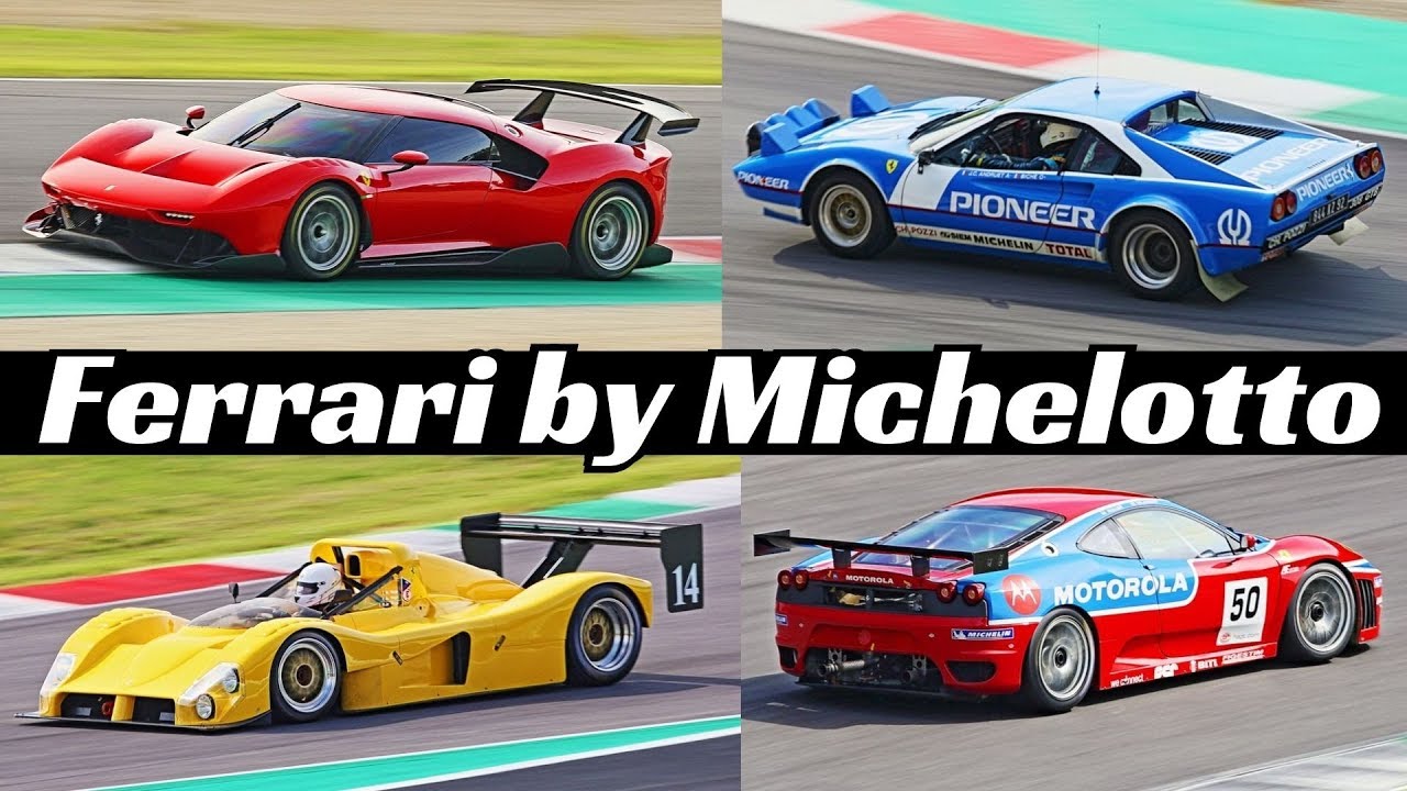 Ferrari by Michelotto (Solo Michelotto) - 50th Anniversary Trackday, Mugello - 5x F333sp, P80/C, etc