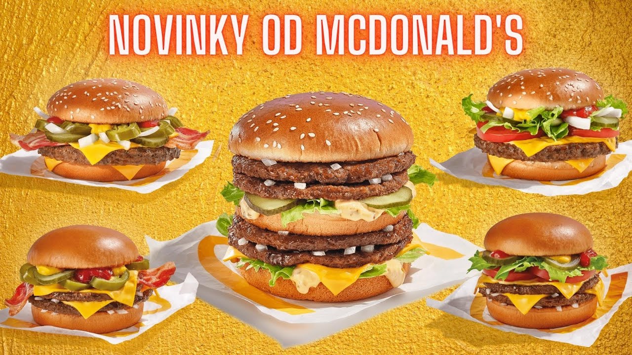 DOUBLE BIG MAC a další převratné Novinky od McDonald's!
