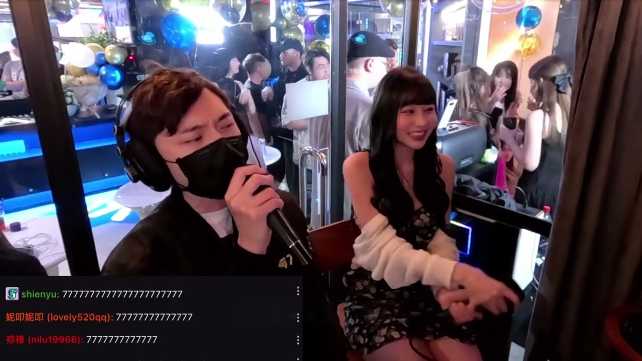 上一秒RB才爽完ZOD哥馬上就出手，在跟ET依渟合唱兩首歌途中一直有怨猴在背後作祟 【cover狂風裡的擁抱、一路向北】