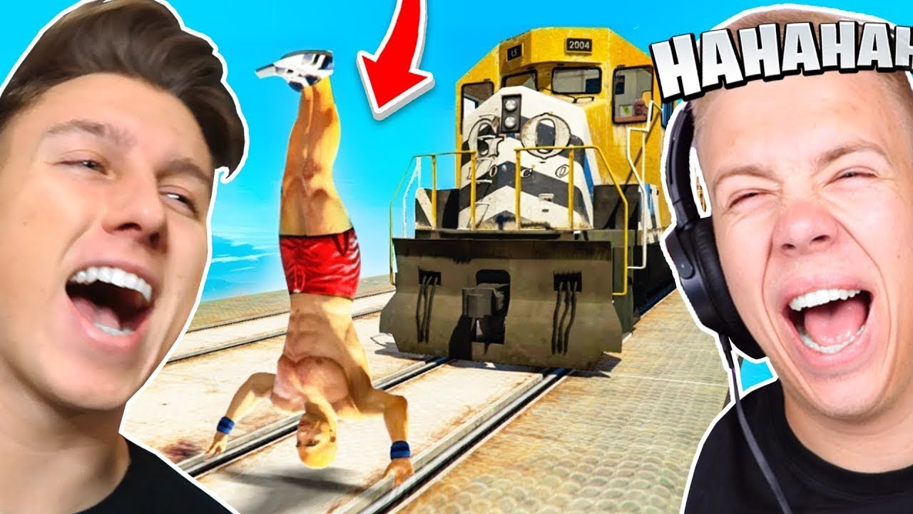 GTA 5 nicht LACHEN CHALLENGE EXTREM (gegen iCrimax)