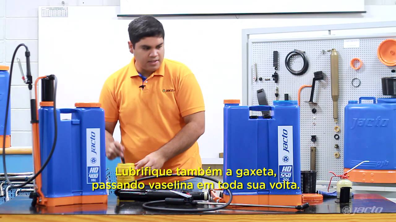 Jacto HD - Como fazer a Manutenção