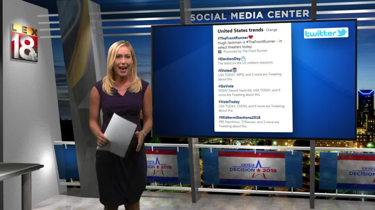 Social Media Buzz On Election Day