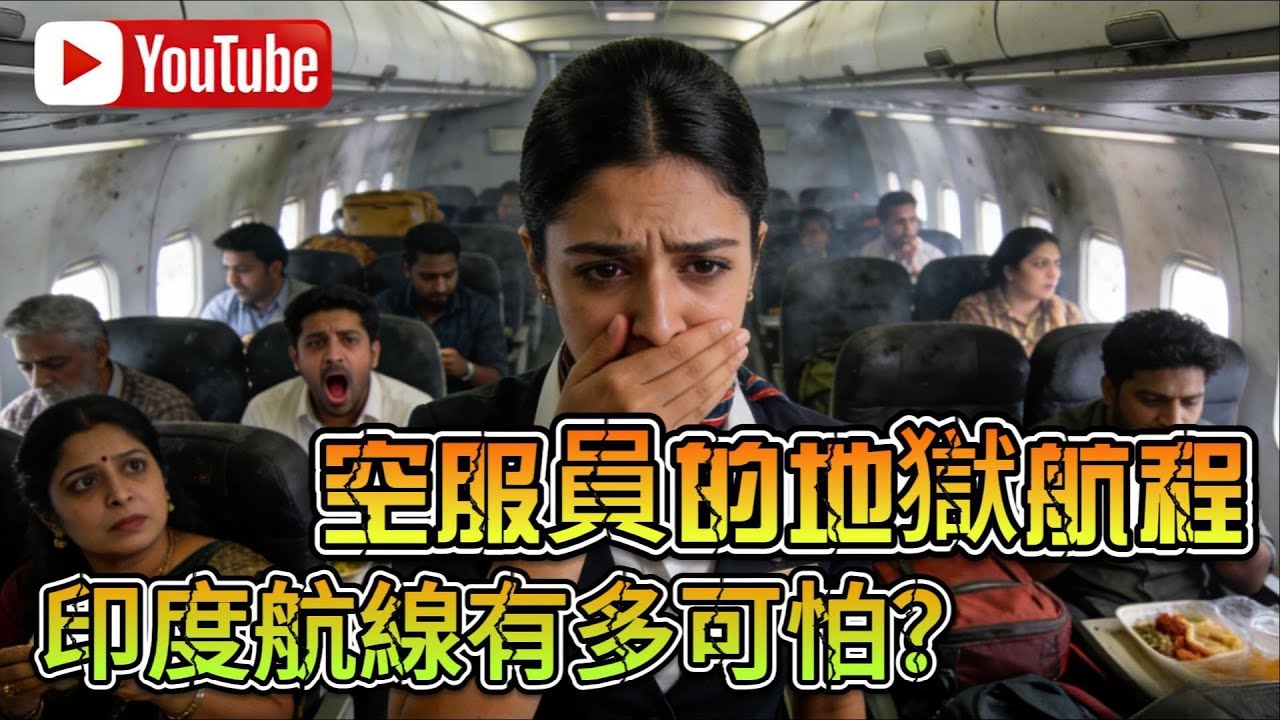 印度航線有多可怕？空服員的地獄航程