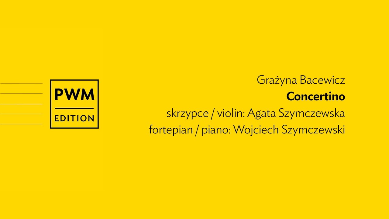 Grażyna Bacewicz – Concertino