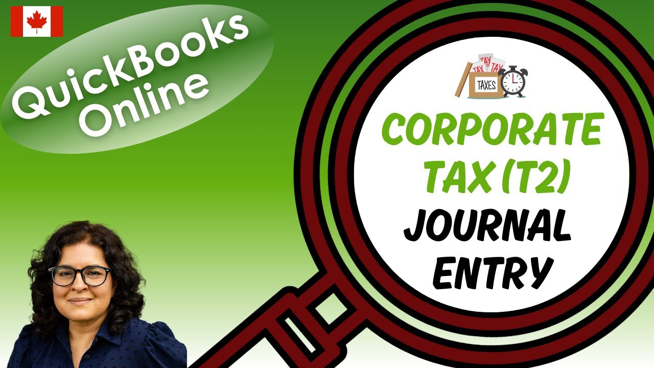 Income Taxes Journal Entry in QBO (Corporations)