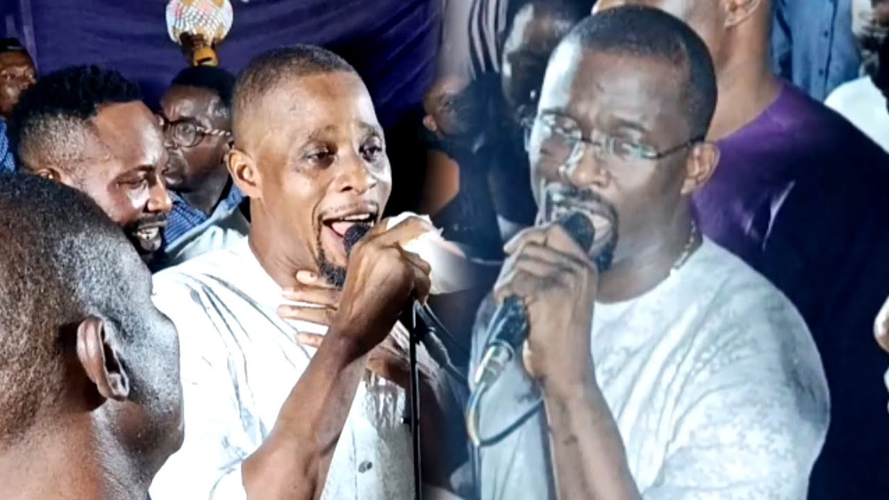 See How Kunle Challenge Sule Alao Malaika on Stage with same voice as his new album launching 