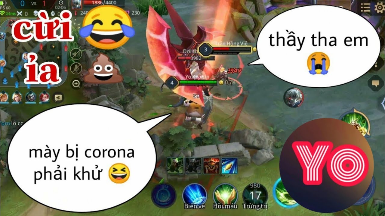Troll Game _ Giả Thầy Giáo Chơi Game Ngu Và Cái Kết | Yo Game