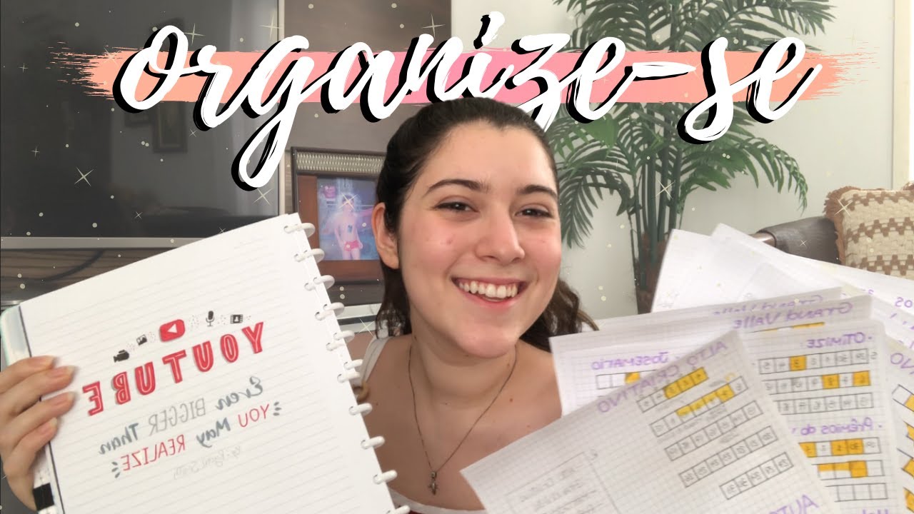 O MELHOR método de organização para trabalho e estudo | By: Letícia Santos