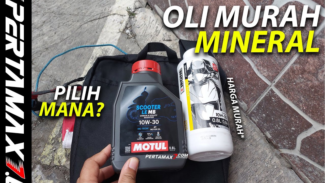ADU Botol Oli Murah MOTUL Scooter LE MB VS IPONE M4 Scoot Mineral Bagus Mana? #motul #ipone #oli
