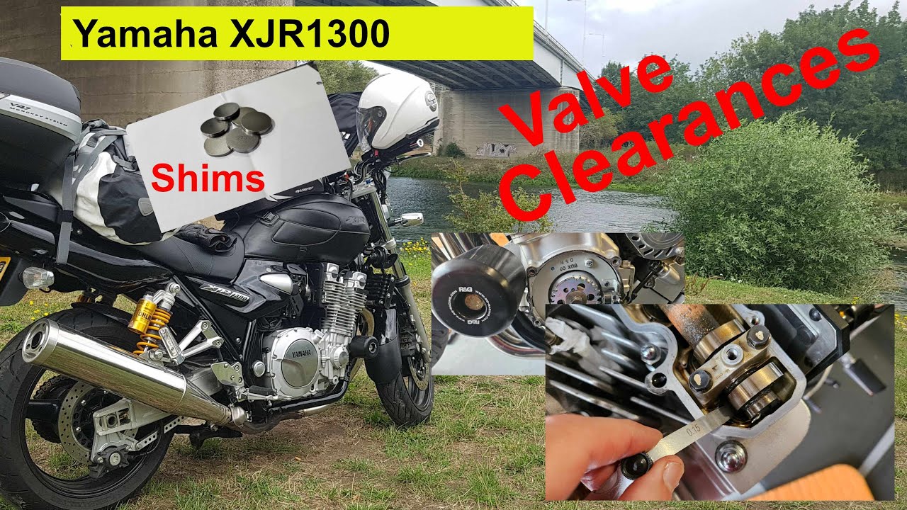 Yamaha XJR1300 2012 - Valve Clearance Check & Adjustment
