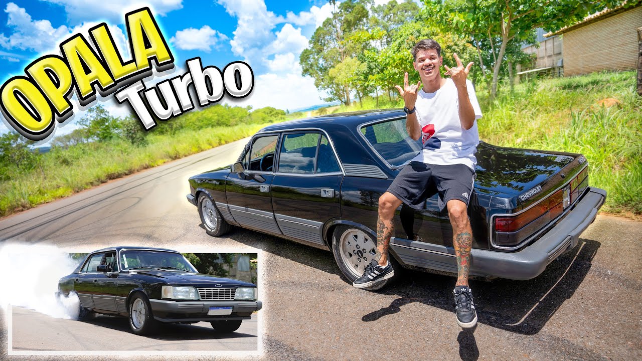 BOTANDO O OPALA TURBO NA CHAPA