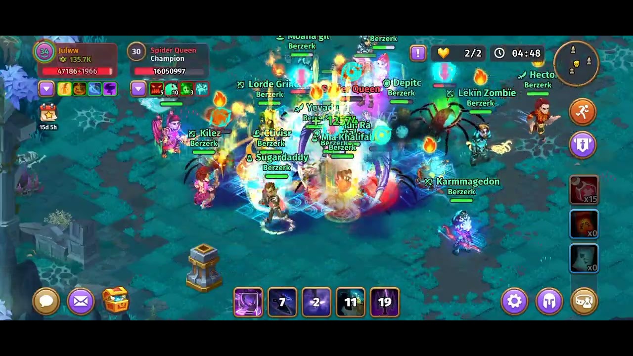 Skylore, Hunt Spider Queen lvl17