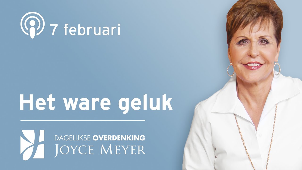 07-02 | Het ware geluk 😊🎁✨ | Dagelijkse Overdenking | Joyce Meyer #shorts