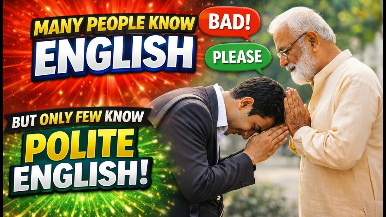 Many People Know English But Only Few Know Polite English | Speak English with Raksha
