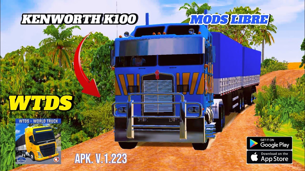 Mods De Kenworth K100 | World Truck Driving Simulator 