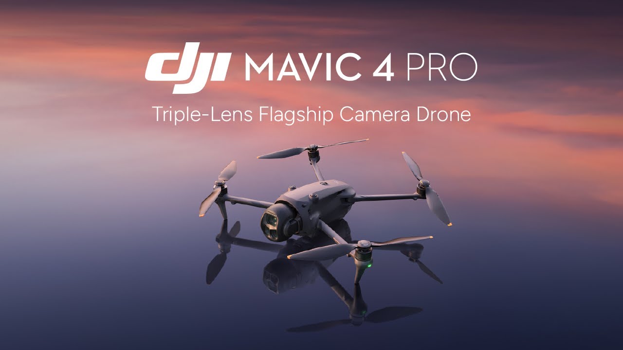 DJI Mavic 4 Pro: Spin Your World | Flagship Triple-Camera 6K Drone