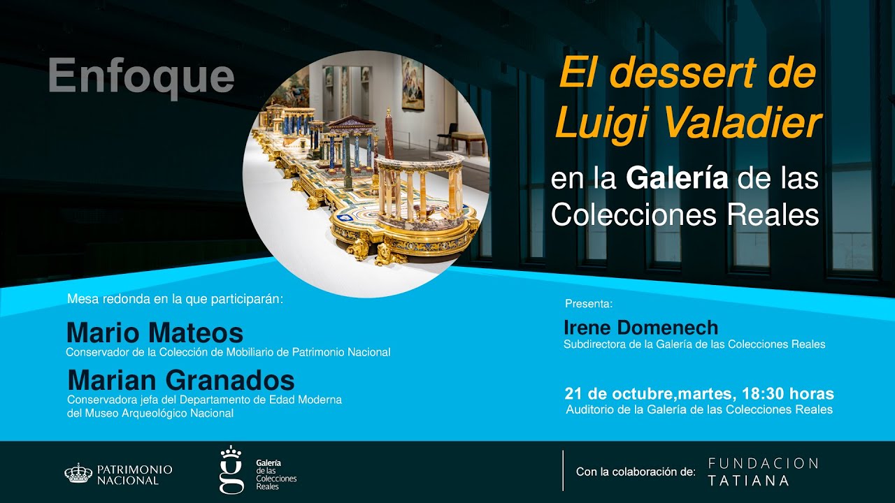 Enfoque | El dessert de Luigi Valadier en la Galería de las Colecciones Reales