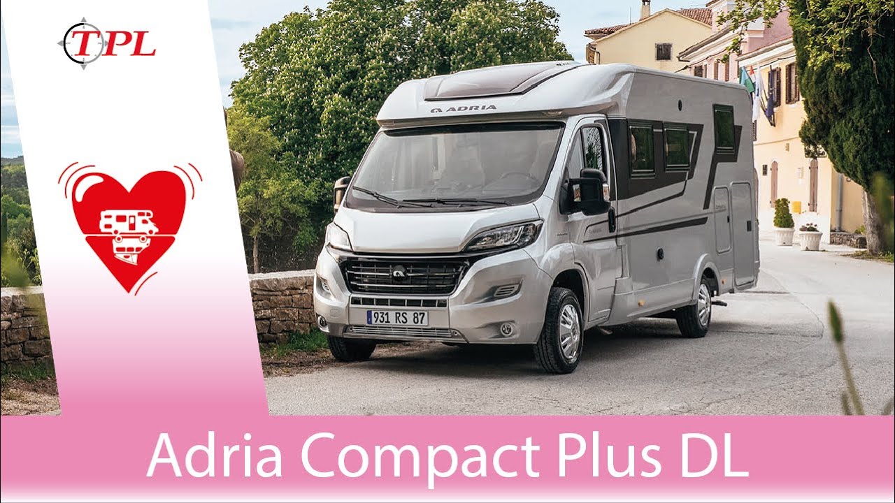 Entre le fourgon aménagé et le camping-car : voici le profilé Compact Plus 2021 de chez Adria !