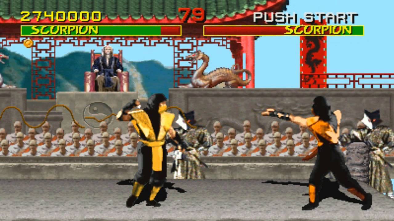 Mortal Kombat : Scorpion on Very Hard playthrough