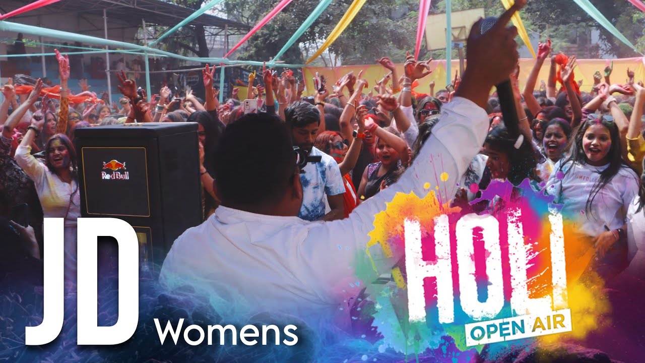 JD Womens College || Holi Celebration 2025
