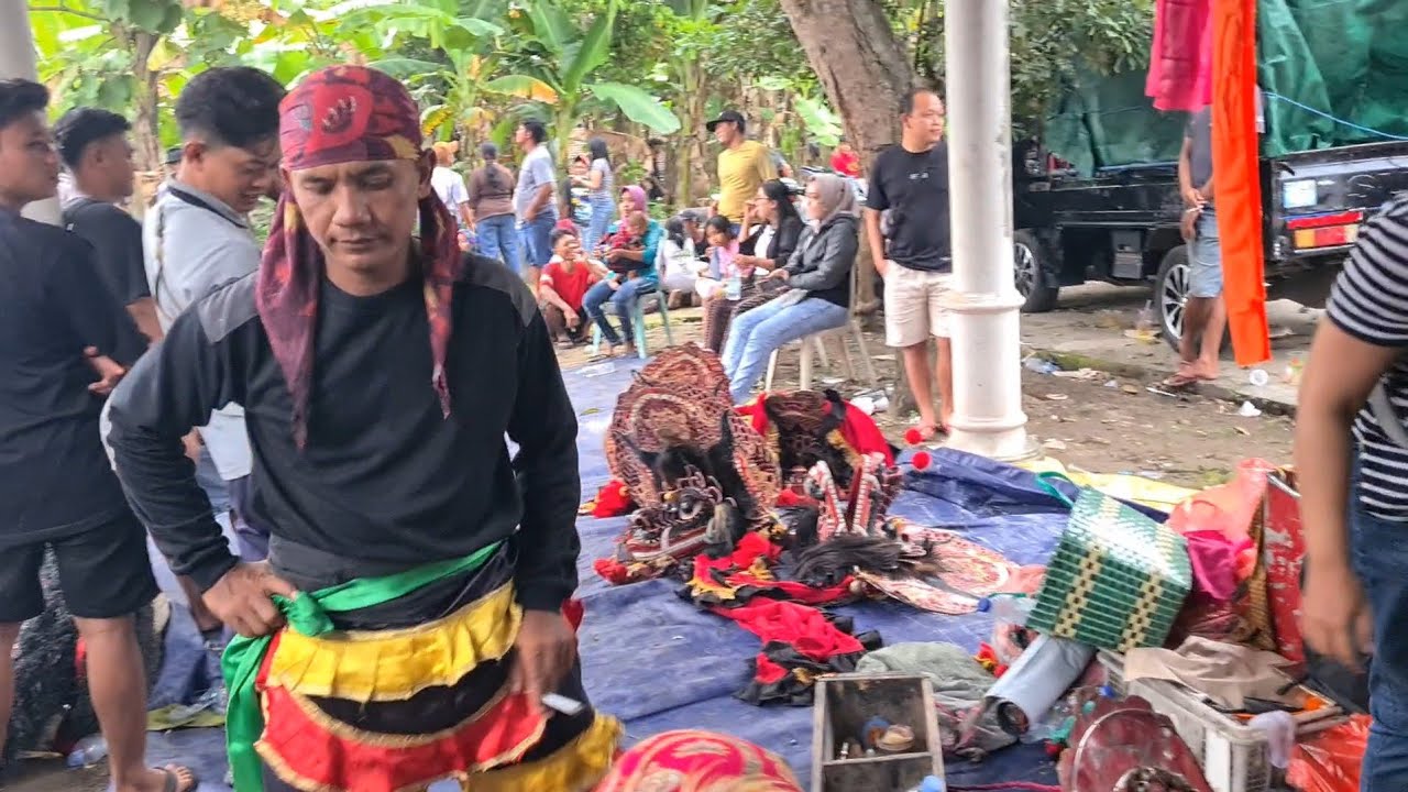 Ritual Dibalik Layar Pembarong SAMBOYO PUTRO Sebelum Pentas 