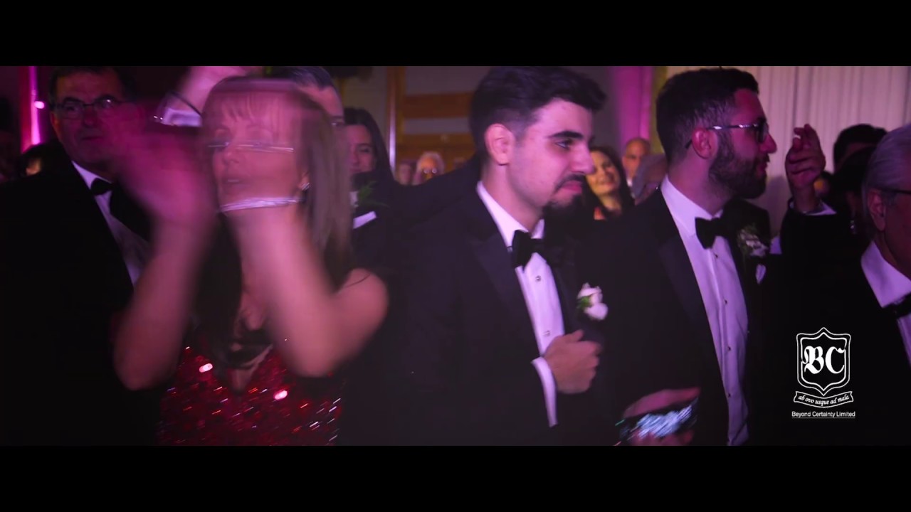 Fantastic audiovisual design and production for a wedding at the Hilton Park Lane 2019