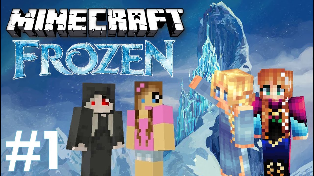 ❄ Minecraft Escape - FROZEN (1/2) -  Na ratunek Annie i Elsie! ❄