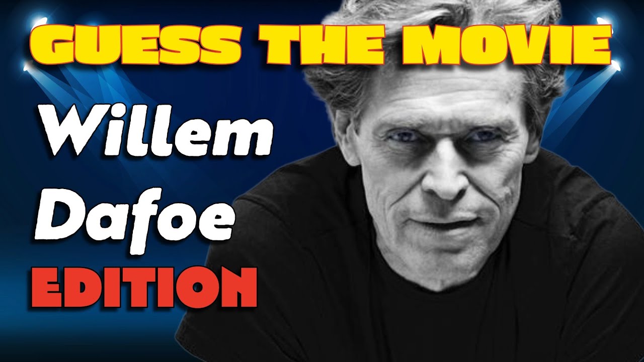 🎞️ Guess the WILLEM DAFOE movie in SIX SECONDS! 🎬45 MOVIE CHALLENGE 📽️